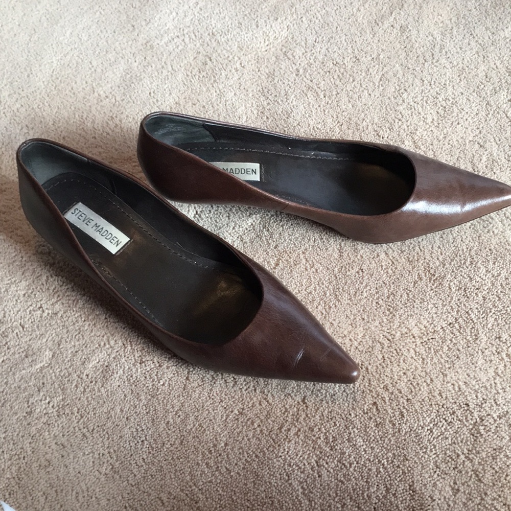Steve Madden kitten heel pumps